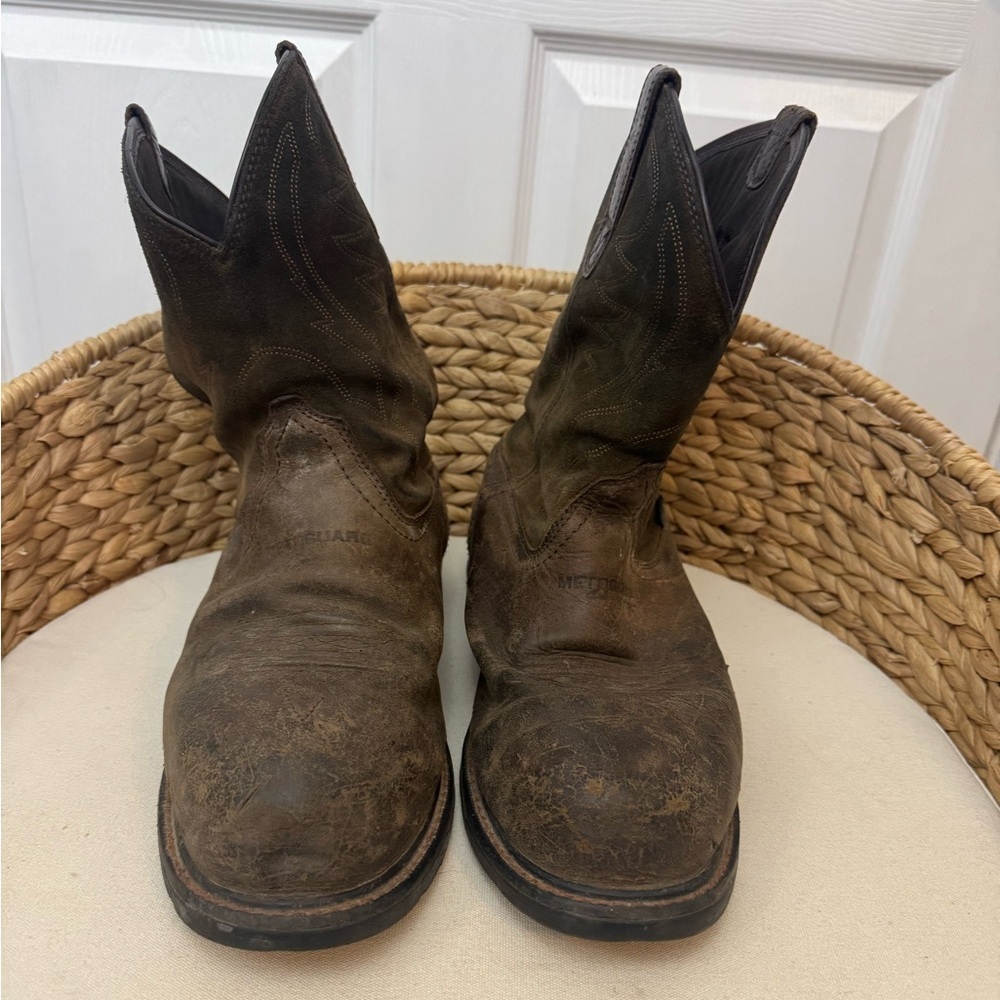 Ariat MetGuard Men’s Steel Toe Boots Size 10.5EE
Brown